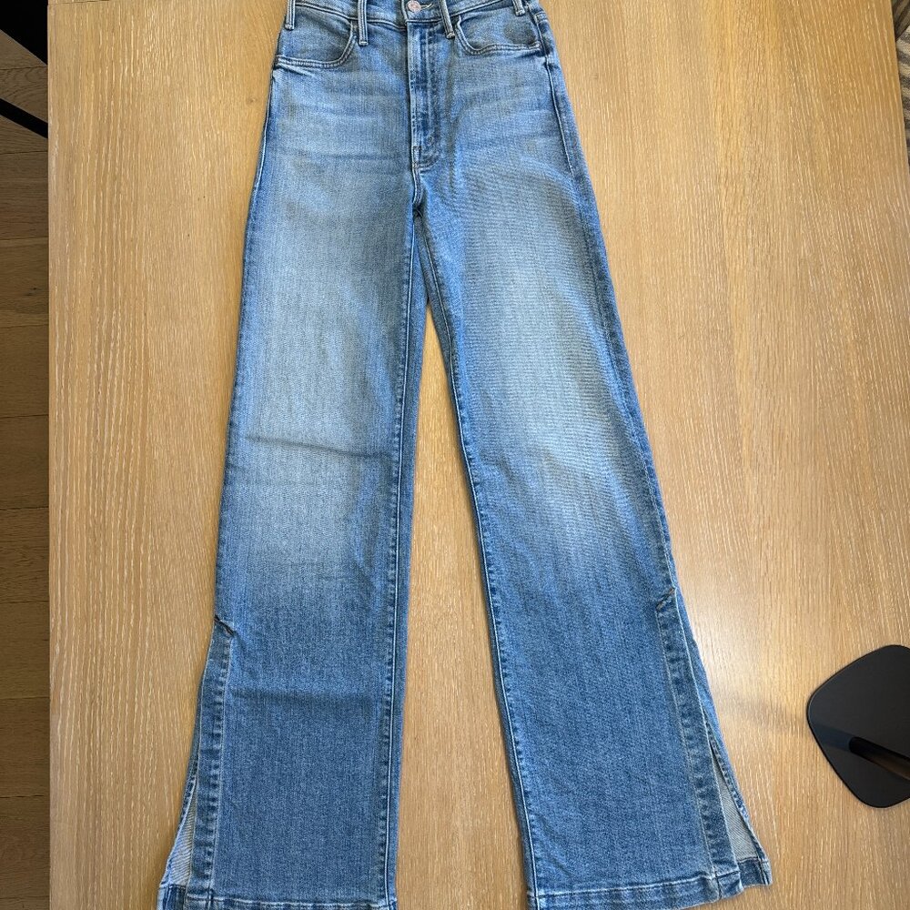 MOTHER Hustler Sidewinder Jeans | Size 24 | 30” Inseam | Premium Stretch Denim